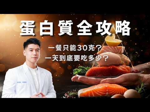 【蛋白質全攻略】減脂不卡關的底層邏輯!到底該怎麼吃、何時吃?