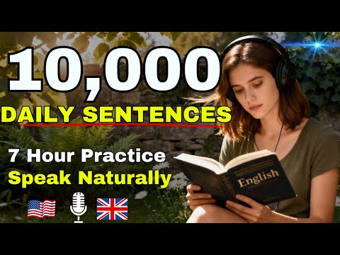 10000 English Sentences for Fast Fluency | 7-Hour Full Listening & Speaking Training