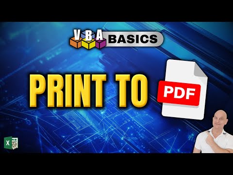 VBA Basics: How To Print To PDF Correctly – EVERY TIME