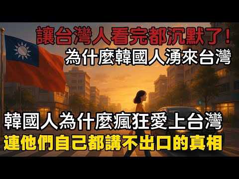 韓國人為什麼瘋狂愛上台灣，連他們自己都講不出口的真相，讓台灣人看完都沉默了