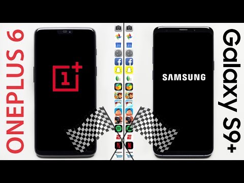 OnePlus 6 vs. Galaxy S9+ Speed Test