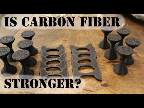 How Much STRONGER is Carbon Fiber Filament? And is it better?