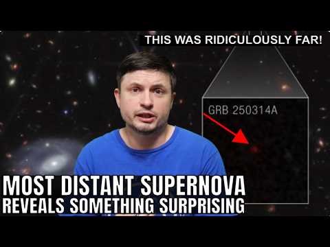 Incredibly Distant Supernova Beats All Previous Records 