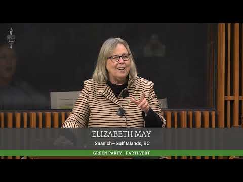 Elizabeth May Speaks Out Against Bill C-9