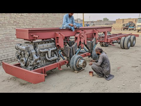 Pakistani Mechanic Making Handmade Unbelievable Hino Truck
