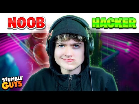 Noob vs PRO vs HACKER in Stumble Guys!