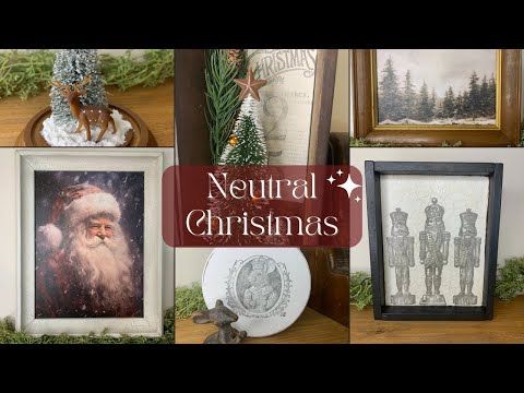 Turning Thrift Store Finds into Neutral Christmas Treasures!