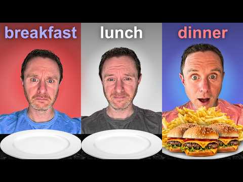 I Ate ONLY One Giant Meal a Day for 7 Days (OMAD Diet)