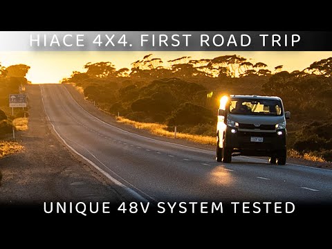 HiAce 4x4 48V test Drive Perth-Melbourne 🚐🔥 @4xoverland