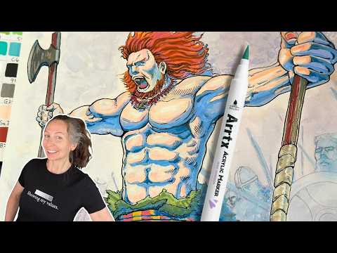 Vinland Saga | Arrtx 120A Anime Colors Acrylic Markers