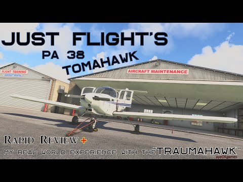 MSFS! Just Flight's Piper Tomahawk + My Real World Experience With It!