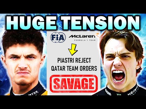 HUGE NEWS for Norris as Piastri BLOCKS McLaren’s Qatar Plan — SHOCKING INTERNAL FIGHT REVEALED!