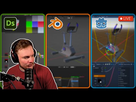 [Game Dev] Creating a Texture Sheet + UV-Mapping | Designer, Blender & Godot