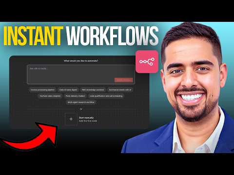 How to Build AI Agents INSTANTLY with n8n’s NEW NATIVE AI Builder