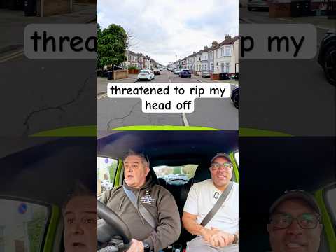 Examiner called the police on a driving test!