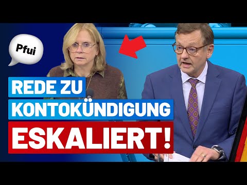 Rede zu Kontokündigung eskaliert! - Kay Gottschalk - AfD-Fraktion im Bundestag