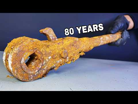 Rusty Antique Reversible Hex Ratchet Restoration | 80 Years Old