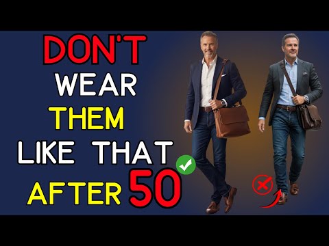 Effortless Business Casual for Men Over 50: Loafers & Jeans Done Right| 50+ Men’s Style