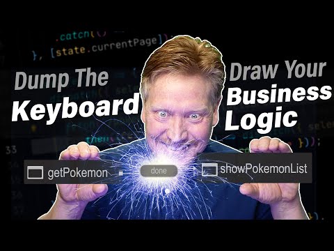 Dump The Keyboard? Draw Your Logic with XState!