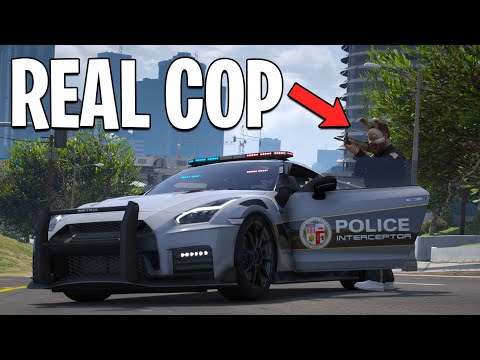 I Became A Real Cop on GTA 5 RP