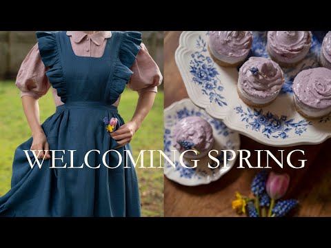 Welcoming spring 🌷 Cozy Cottagecore Day: Living room makeover & Weekend Hobbies