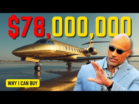 Why America's Billionaires & The Rock Choose These 10 Private Jets