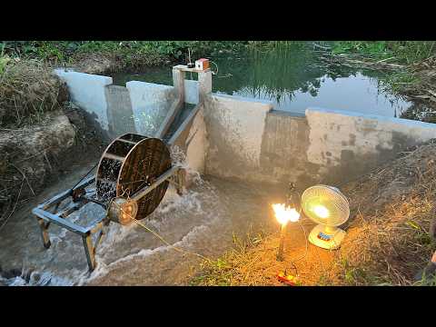 Manufacturing hydroelectric turbines and building 220V hydroelectric power plants.