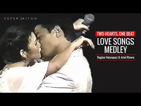 LOVE SONGS MEDLEY - Regine Velasquez & Ariel Rivera | Two Hearts One Beat 1994