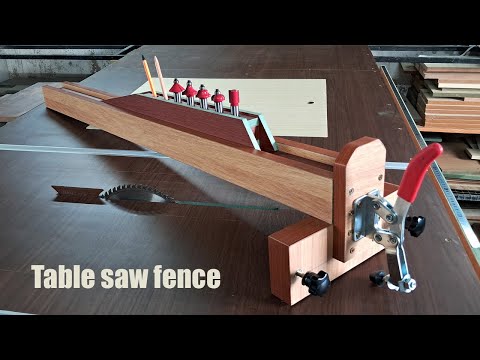 Table Saw Fence // How I created a tool every woodworker needs to have.