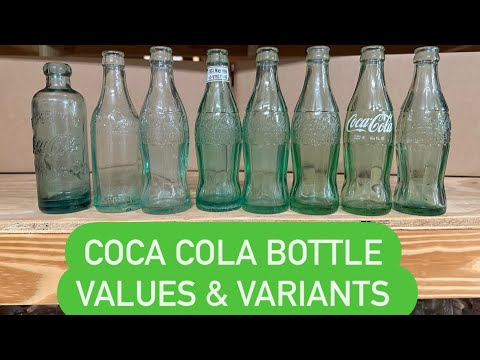 How much are old Coca Cola Coke Bottles Worth / Values & Variants Hutchinson Straight Side 1915