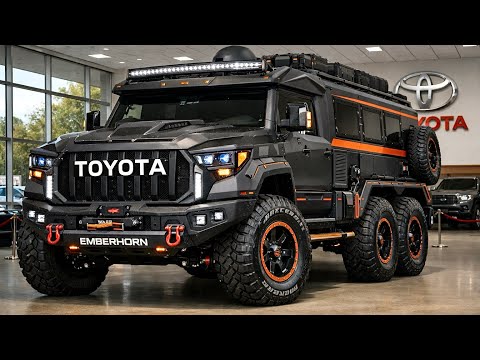 This Toyota 6x6 2026 EMBERHORN - Is The CRAZIEST Adventure Motorhome in America!
