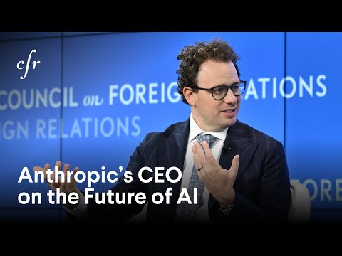 The Future of U.S. AI Leadership with CEO of Anthropic Dario Amodei