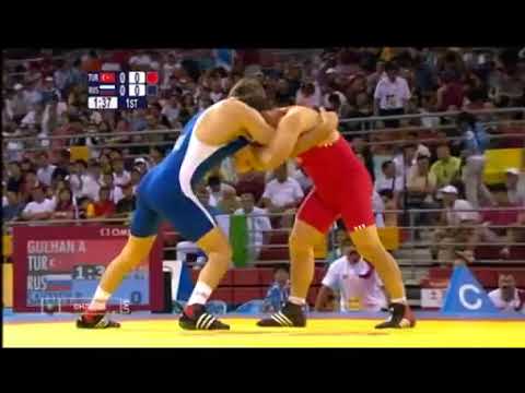 Олимпийские игры  2008 г. Пекин 74 кг 1/8  финала: Бувайсар Сайтиев vs Ахмет Гюльхан