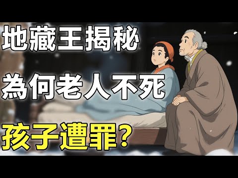 老人不死，孩子遭罪？地藏王揭秘：六道輪回早就註定好了【輪回|因果|佛學】
