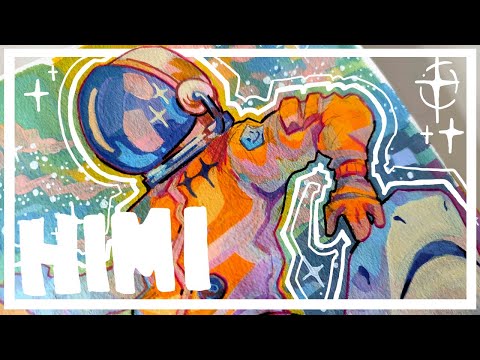 Painting with Gouache✨✨|| HIMI Gouache review