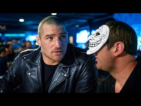 When Professional Fighters Confront Internet Trolls