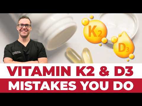 The HUGE 50%+ Vitamin K2, Vitamin D3, Magnesium & Calcium MISTAKES!
