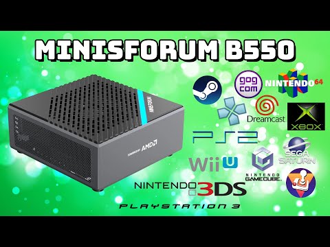 The MinisForum B550 Can Play Just About Everything! (In-Depth Review)