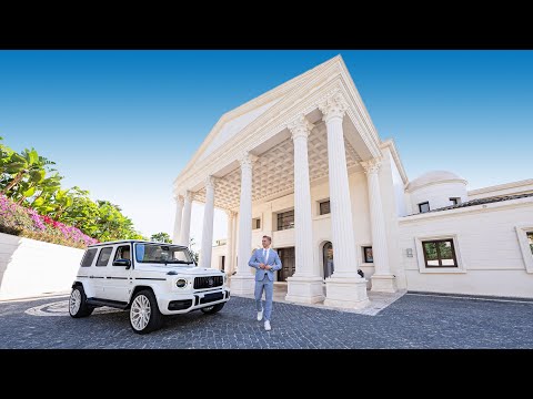 Inside a Newly built Palladian style Mega-Mansion in Marbella, Sierra Blanca | Drumelia