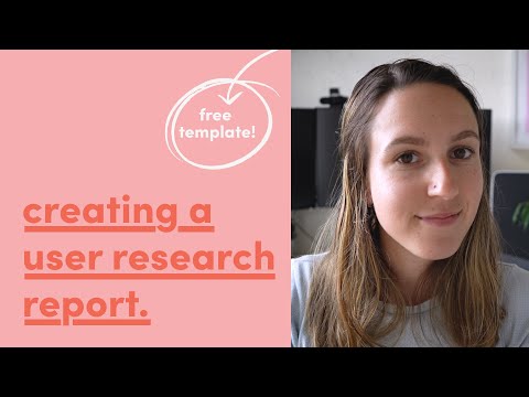 How to create a UX Research Report – free template included!
