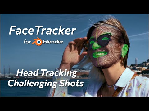 Head Tracking Challenging Shots – FaceTracker for Blender Tutorial