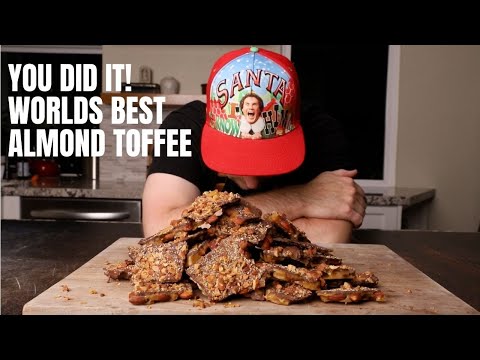 Worlds Best Almond Toffee