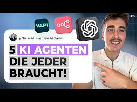 5 KI-AGENTEN, die JEDER Unternehmer 2025 BRAUCHT (+GRATIS VORLAGE)
