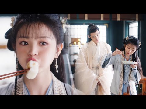 王子不近女色，卻對這個在廚房偷吃的女孩一見鐘情，下一秒竟娶她當王妃！ #chinesedrama