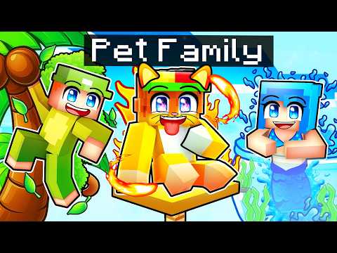 Turning My Pets ELEMENTAL In Minecraft!