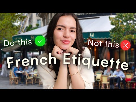 French Etiquette You NEED to Know Before Visiting Paris 🇫🇷 (Don’t Be That Tourist!)