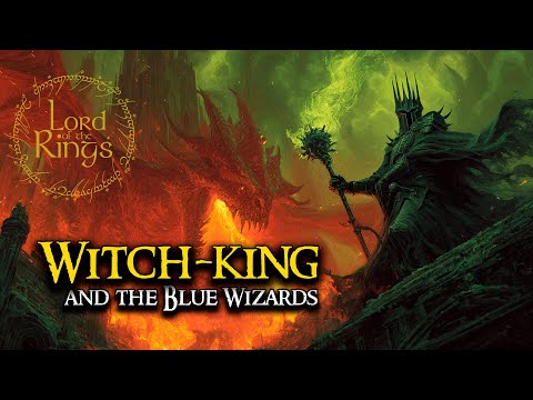 The Forgotten War Between the Witch-king and the Blue Wizards  | LOTR Lore | Audio Story