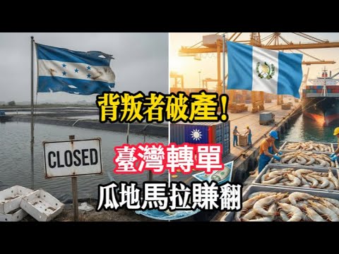 暴增90%！台灣「鈔能力」發威，一手將瓜地馬拉捧成中美洲「白蝦新貴」？你看懂這場價值480萬美金的「造富魔術」了嗎？#榮邦專案 #瓜地馬拉 #台灣金主 #產業鏈 #暴富密碼 #時事評論