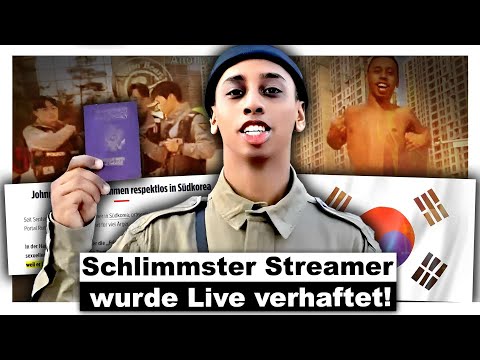 Der schlimmste Streamer der Welt wurde Live in Südkorea verhaftet!