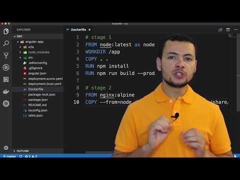 Create Angular App and Deploy it to Docker Hub